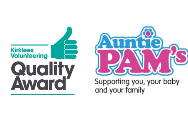quality award logo and auntie pams logo